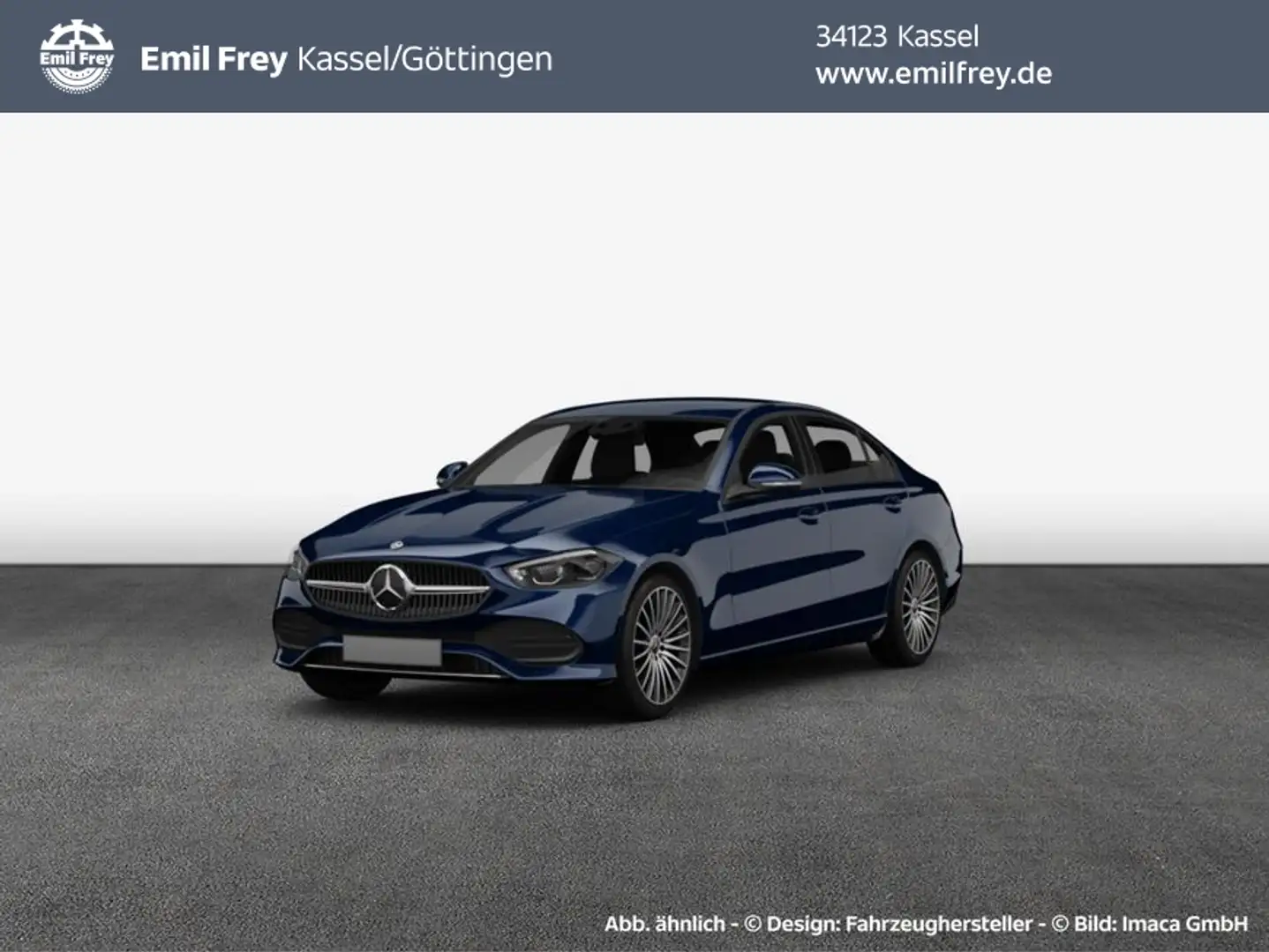 Mercedes-Benz C 300 C-Klasse Bleu - 1