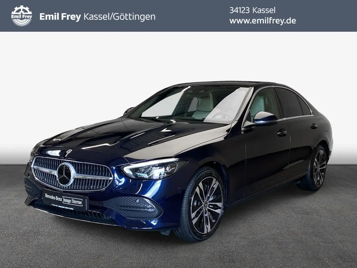 Mercedes-Benz C 300 C-Klasse Blauw - 1