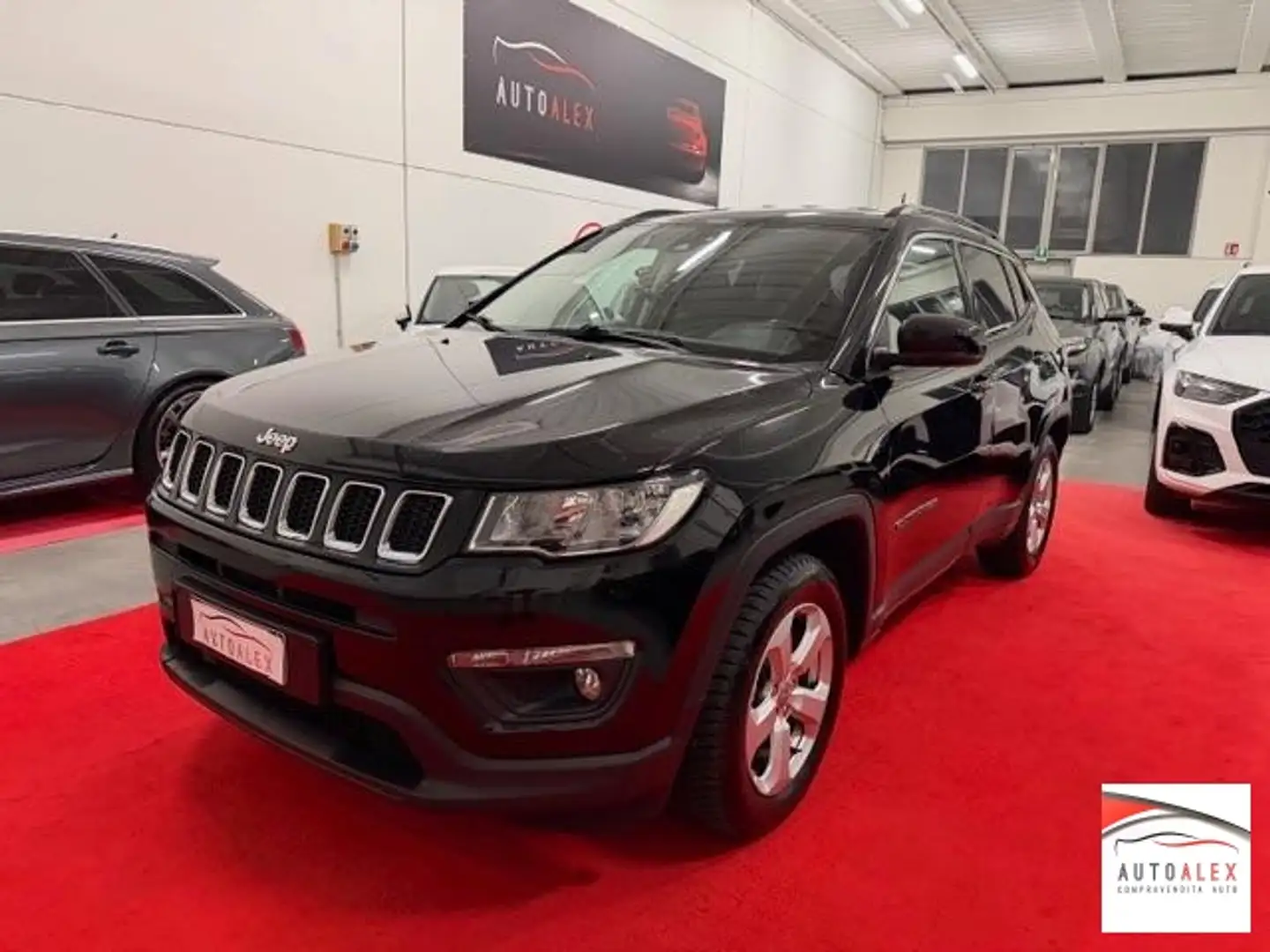Jeep Compass 1.6 mjt Limited 2wd 120cv NEOPATENTATI Schwarz - 1