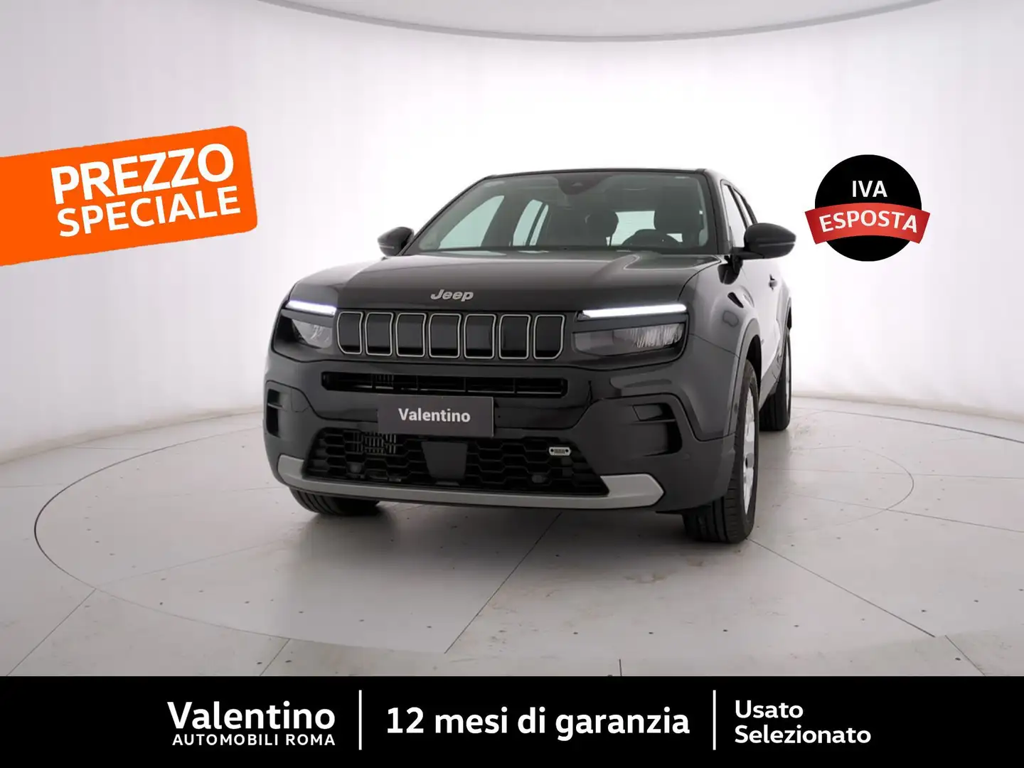 Jeep Avenger 1.2 Turbo Altitude Černá - 1