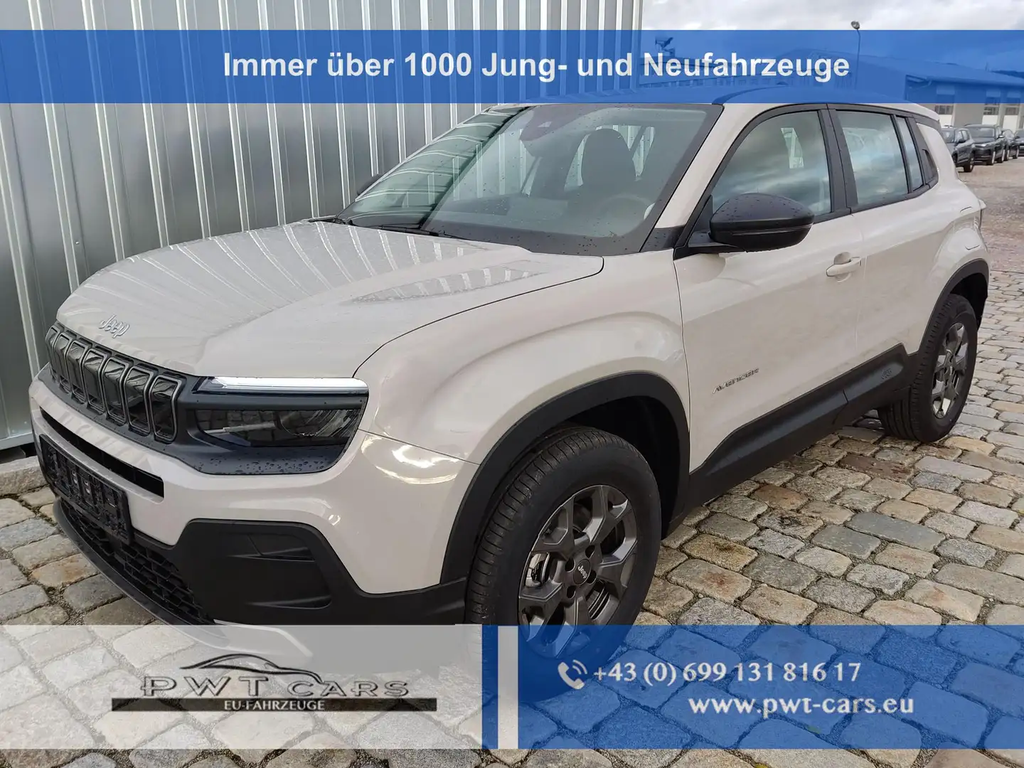 Jeep Avenger Longitude 1.2 e-Hybrid 110 PS DCT AndroidAuto/A... Gris - 1