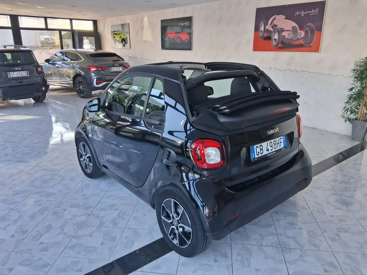 smart forTwo Fortwo III 2020 Cabrio Cabrio eq Pure 4,6kW Nero - 1