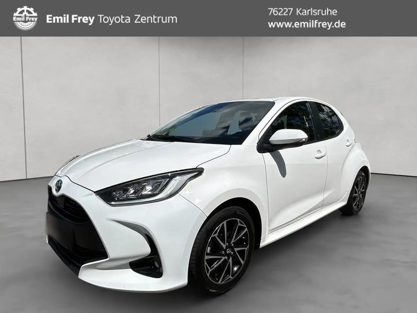 Toyota Yaris Hybrid 1.5 VVT-i Team D Navi Bianco - 1