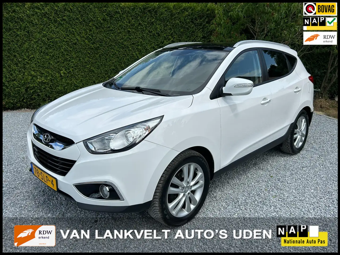Hyundai iX35 2.0i i-Catcher automaat Leder, Camera, Wit - 1
