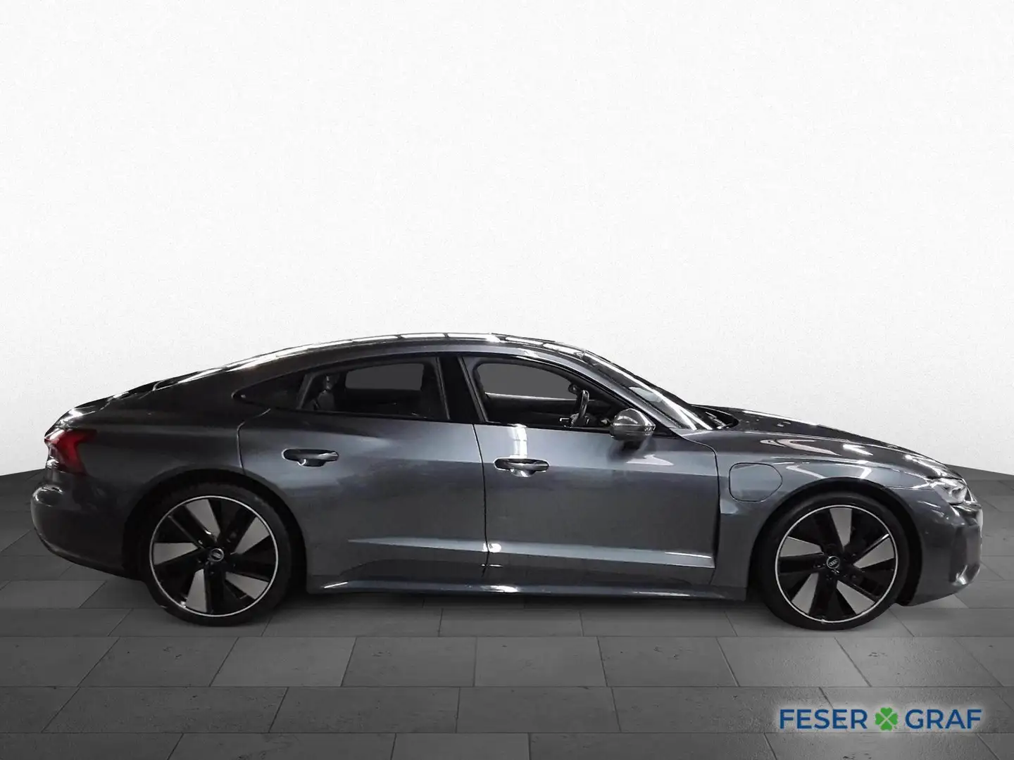 Audi e-tron GT qu. 350 kW+B&O+HUD+Nachtsicht+22 kw Gris - 2