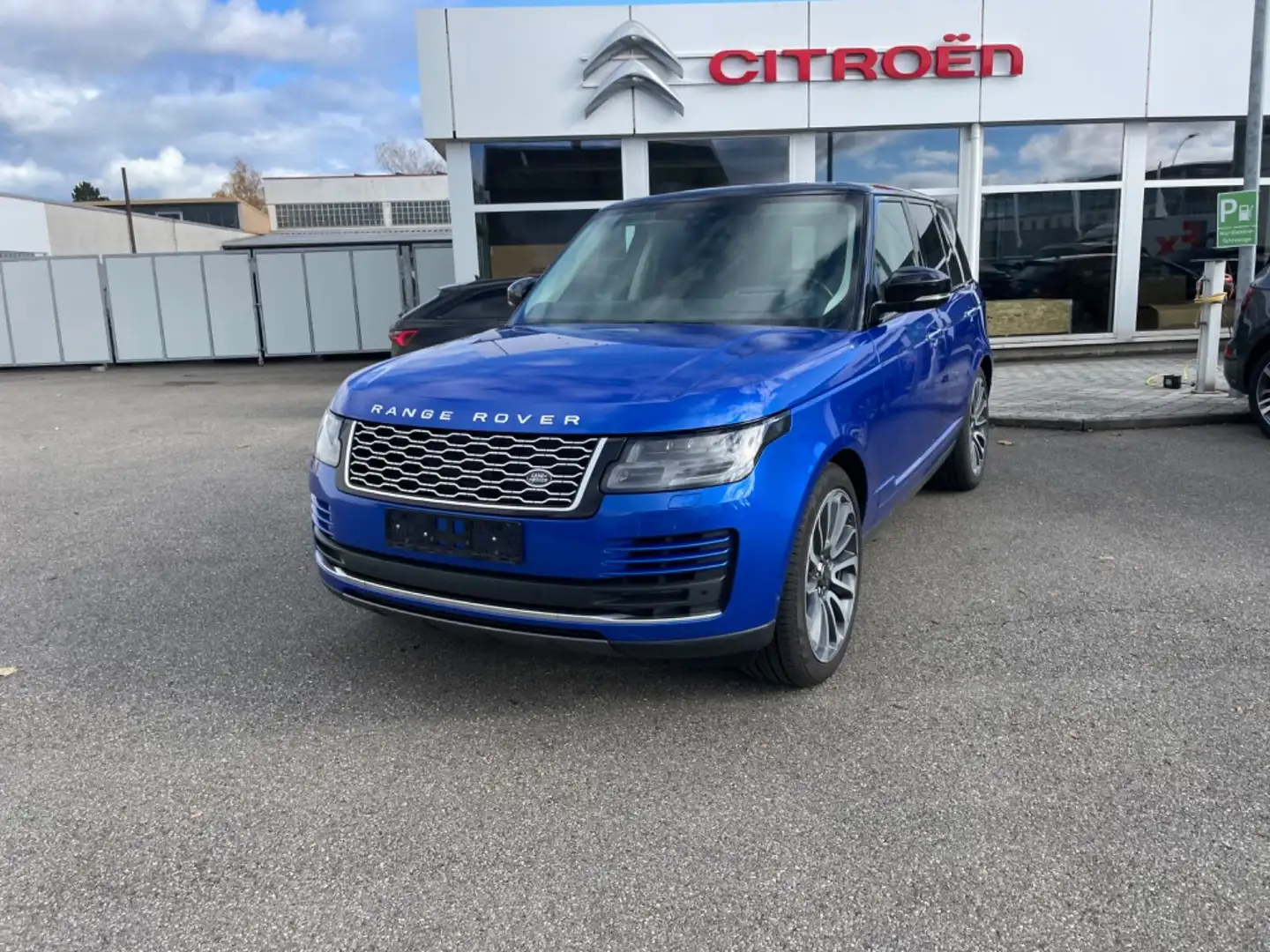Land Rover Range Rover SDV8 AUTOBIOGRAPHY SVO 22 Zoll FULL Blau - 2