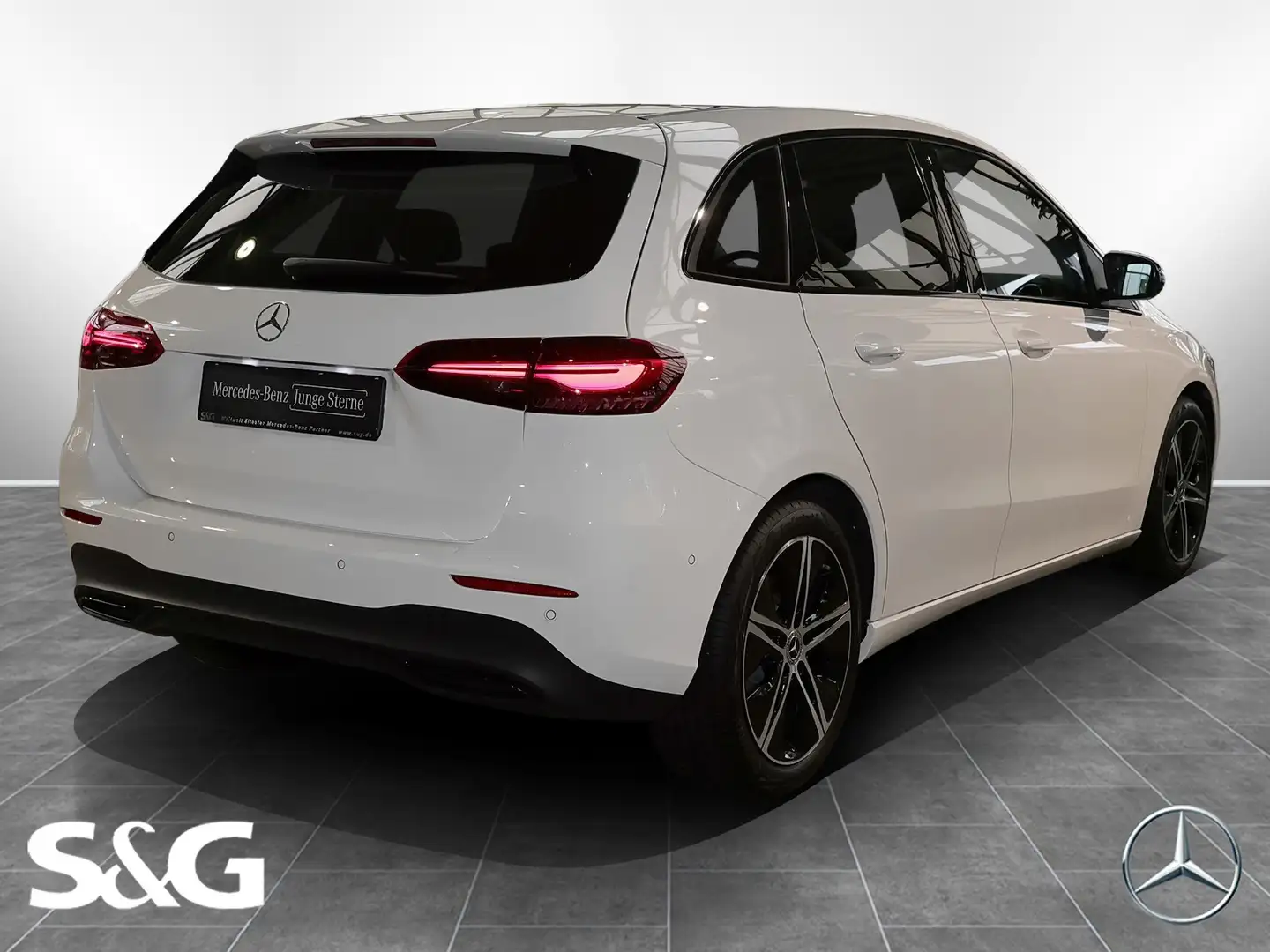 Mercedes-Benz B 200 AHK+PANO+STANDHEIZ+DISTRONIC+360°+18"+HIFI Weiß - 2