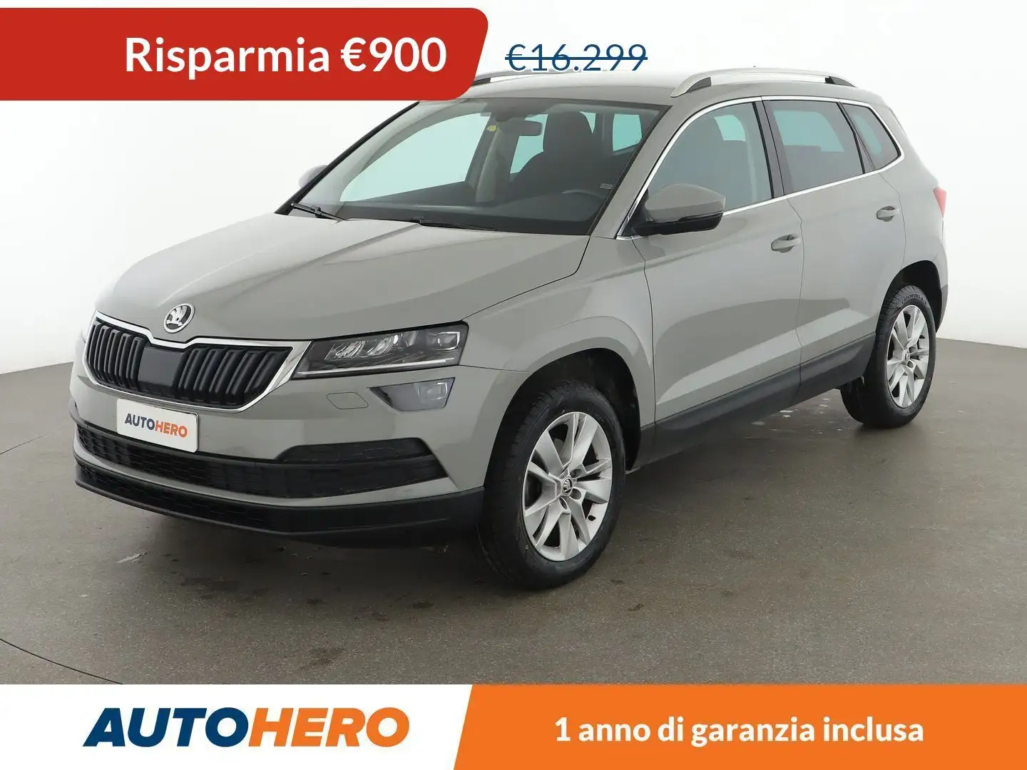Skoda Karoq 1.6 TDI Executive Grigio - 1
