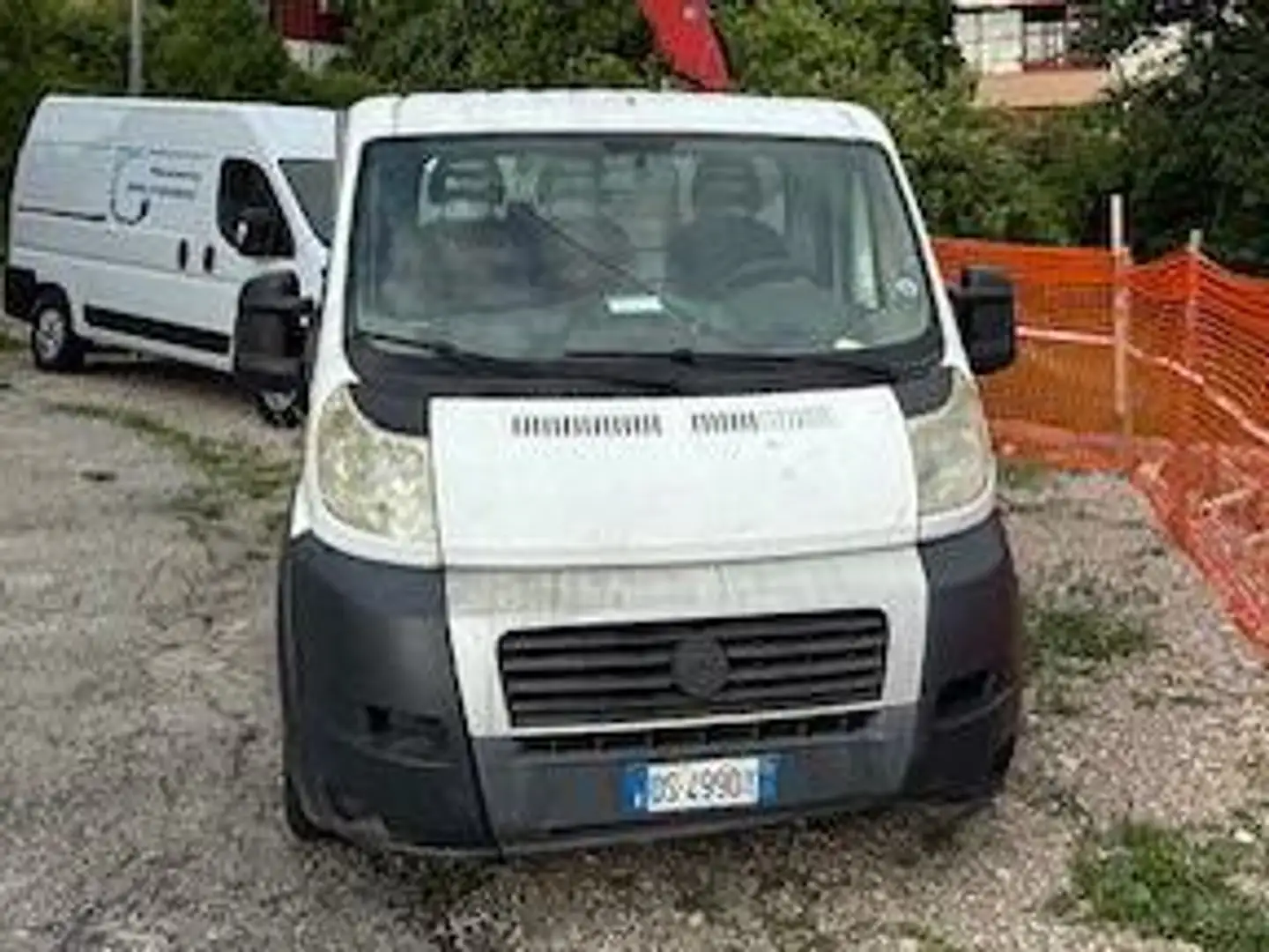 Fiat Ducato 35 Maxi Passo Lungo con gru 120 cv Bianco - 2