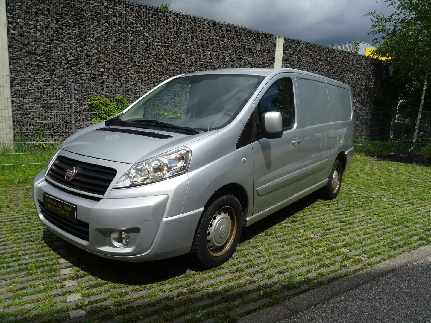 Fiat Scudo Kasten 12 L2H1 90 Multijet-AHK-Euro 5 Argent - 1