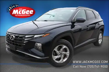 Blue 2023 Hyundai Tucson Preferred AWD SUV / Crossover 8-Speed Automatic