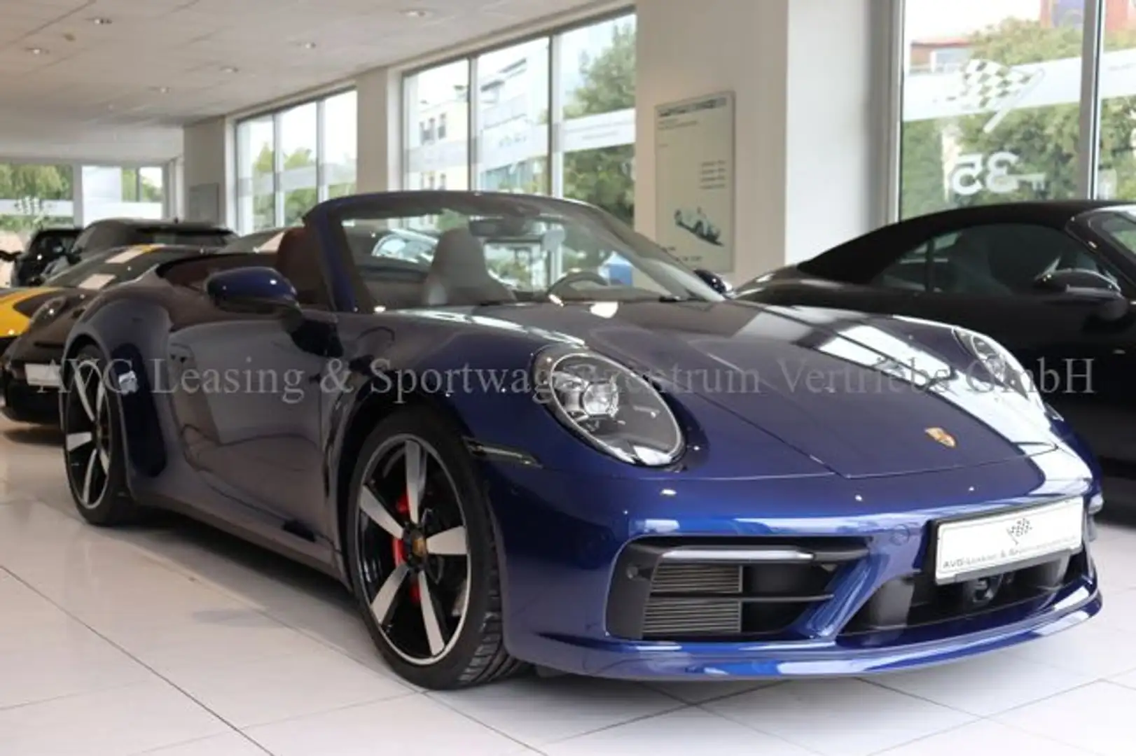 Porsche 992 911 Carrera 4S Cabrio Clubled/DT/1HD/Sp.Abg. Bleu - 1