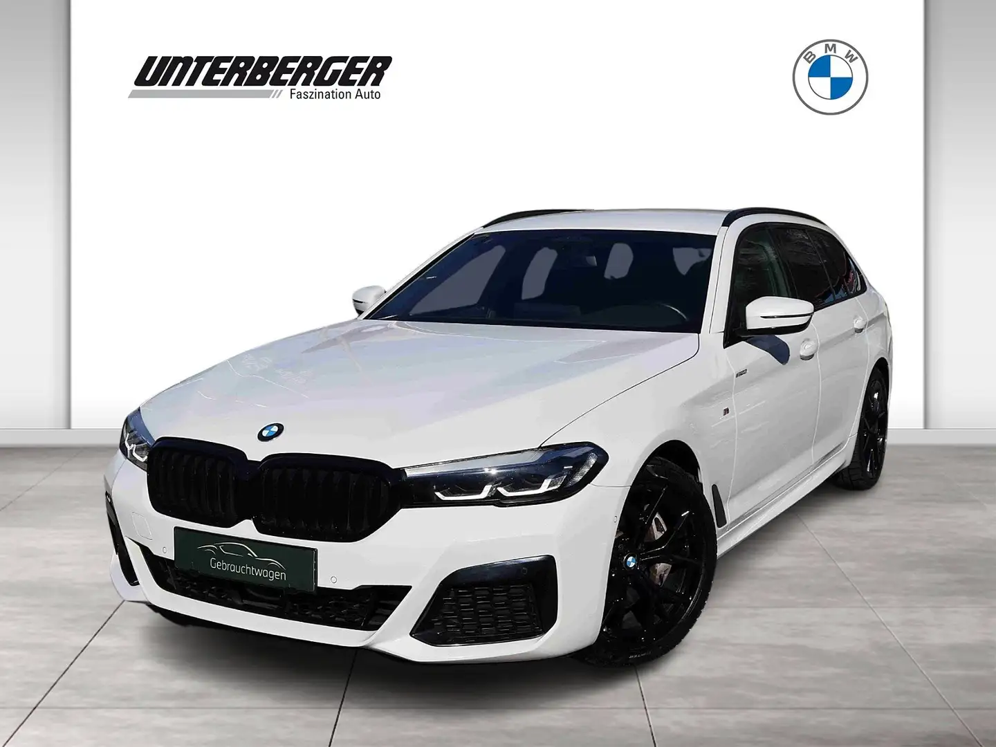 BMW 530 d 48 V xDrive Touring M Sportpaket HK HiFi DAB LED Wit - 1