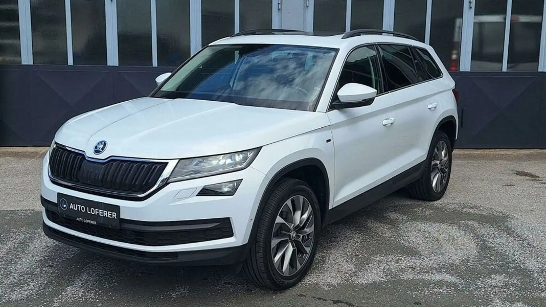 Skoda Kodiaq Sportline 4x4 TDI DSG  AHK*ACC*Pano Weiß - 1