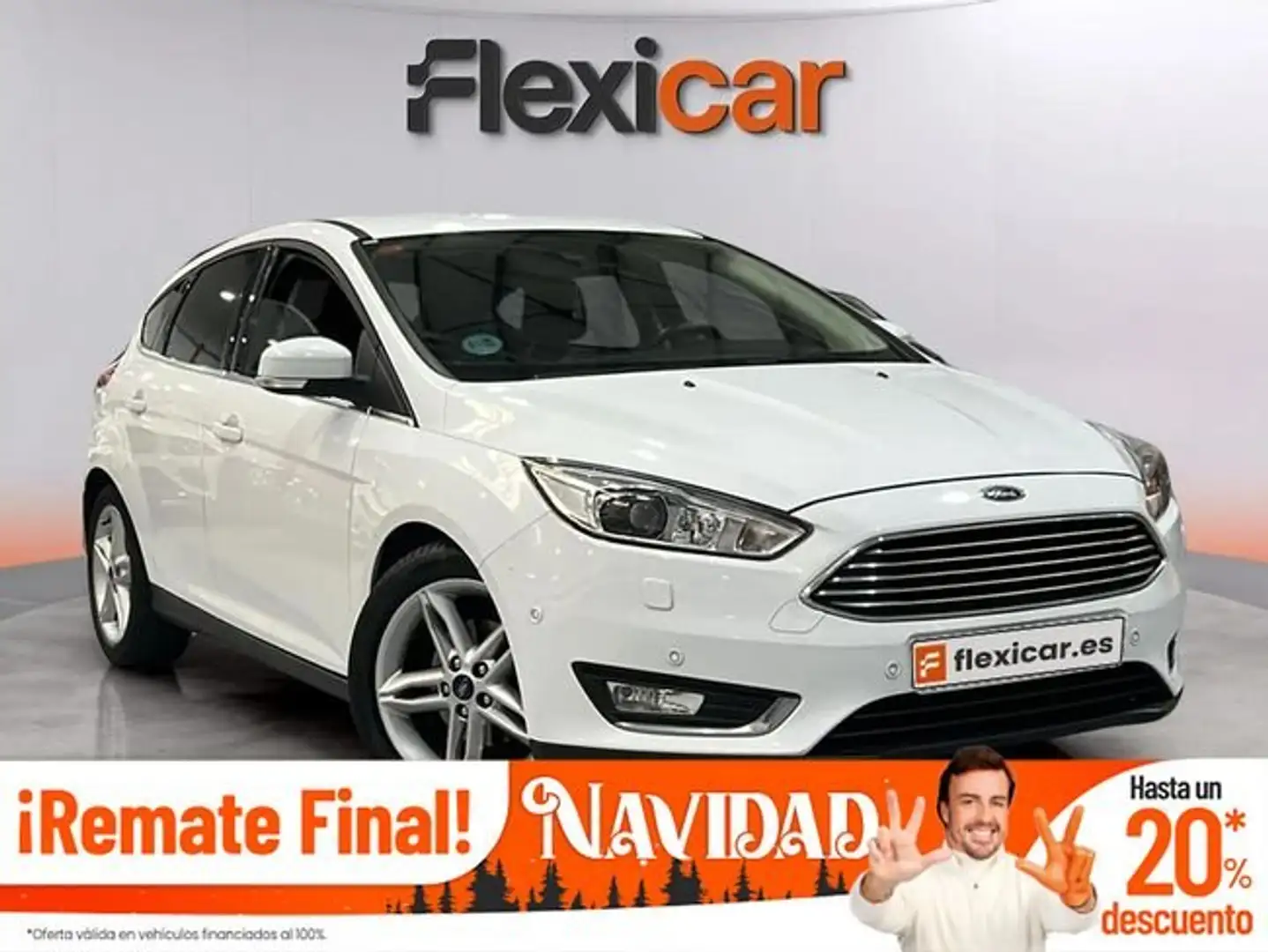 Ford Focus 1.0 Ecoboost Auto-S&S ST-Line 125 Blanc - 1
