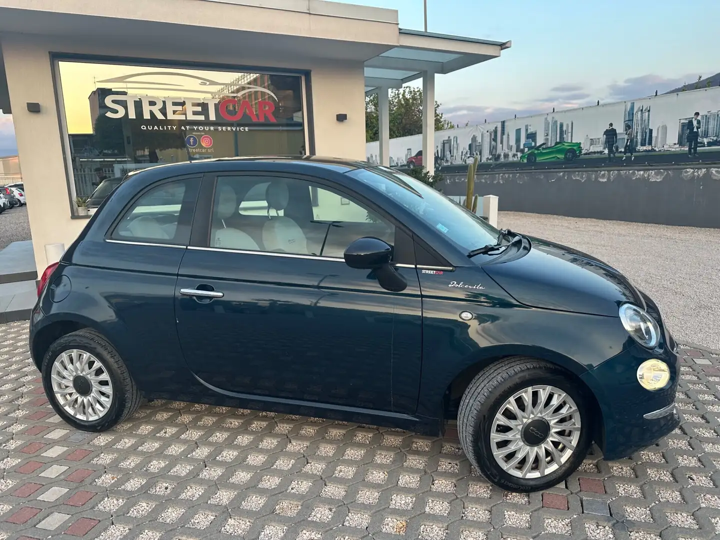Fiat 500 1.0 Hybrid Dolcevita Blu/Azzurro - 2