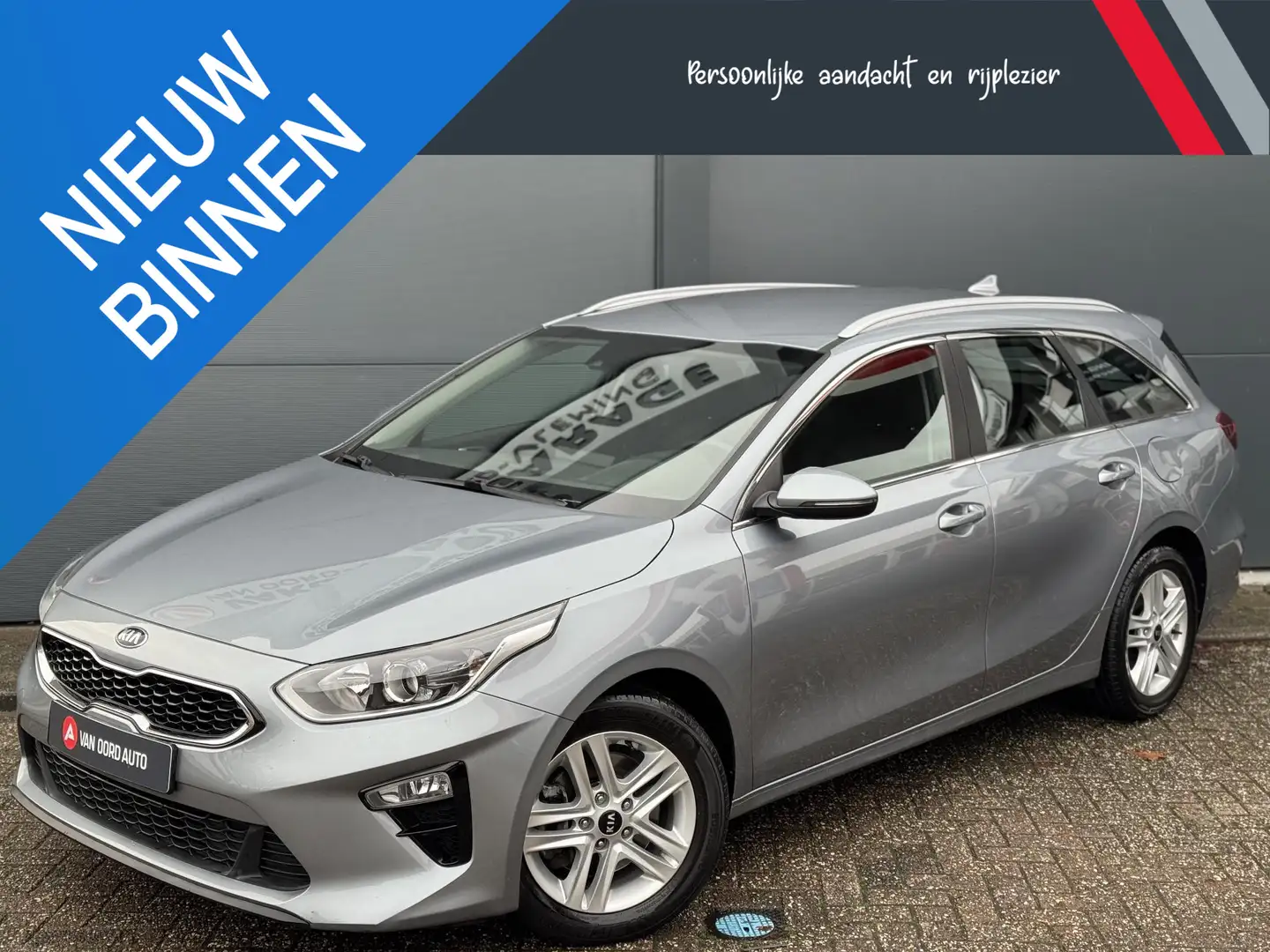 Kia Ceed SW / cee'd SW Sportswagon 1.0 DynamicLine / 100 % Onderhoud / Ge Gris - 1
