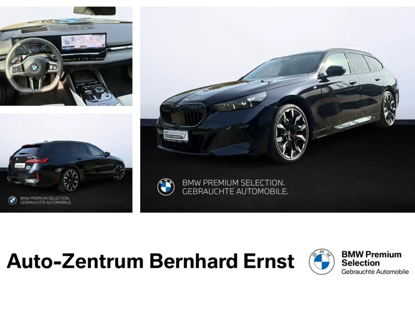 BMW 520 d xDrive Tou M Sportpaket Pro  Pano AHK  B&W Schwarz - 1
