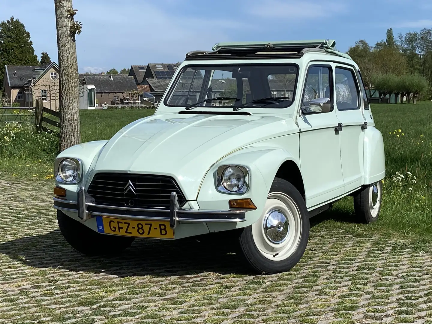 Citroen Dyane 6/originele staat/historie/niet gelast/boekjes Vert - 1