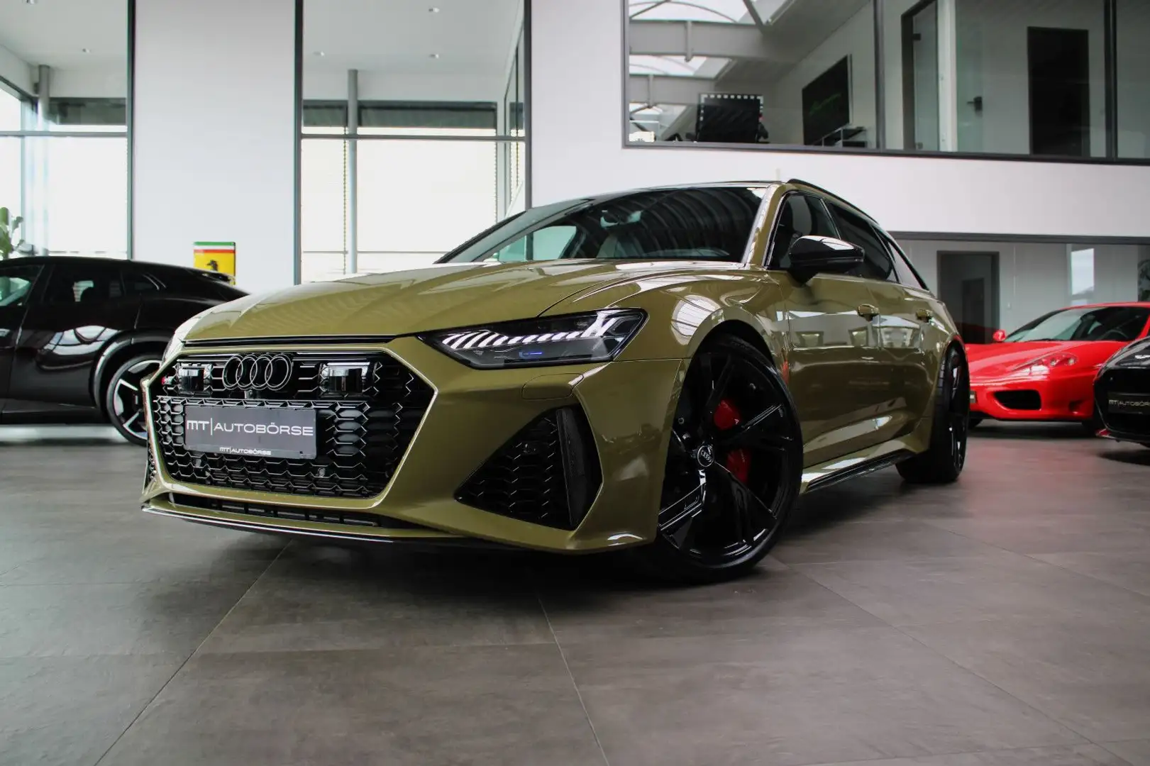 Audi RS6 AVANT 100% EXCLUSIVE * 1 OF 1 * TAKTIKGRÜN! Zöld - 2