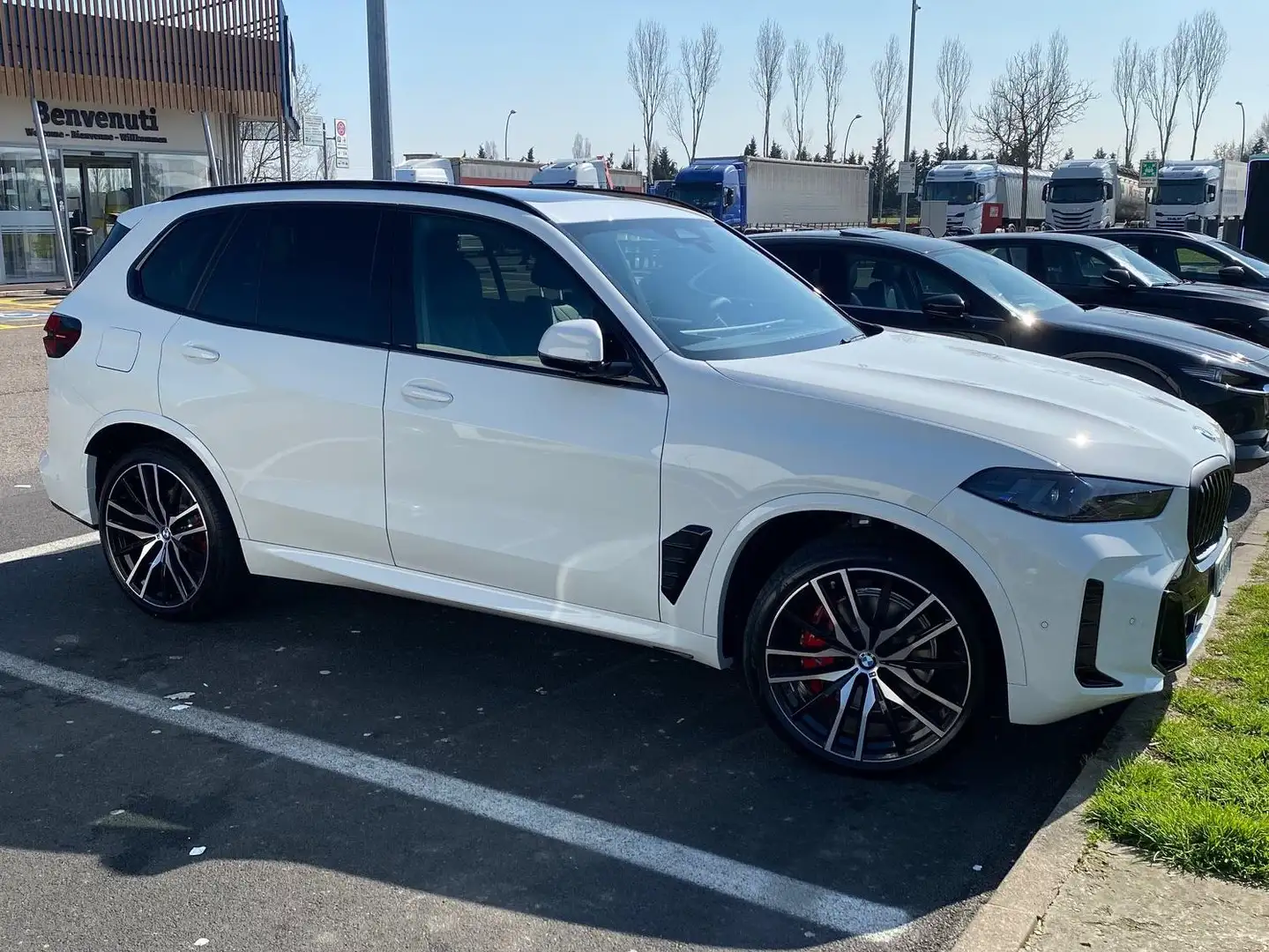 BMW X5 X5 xdrive30d MSport Pro auto Bianco - 1