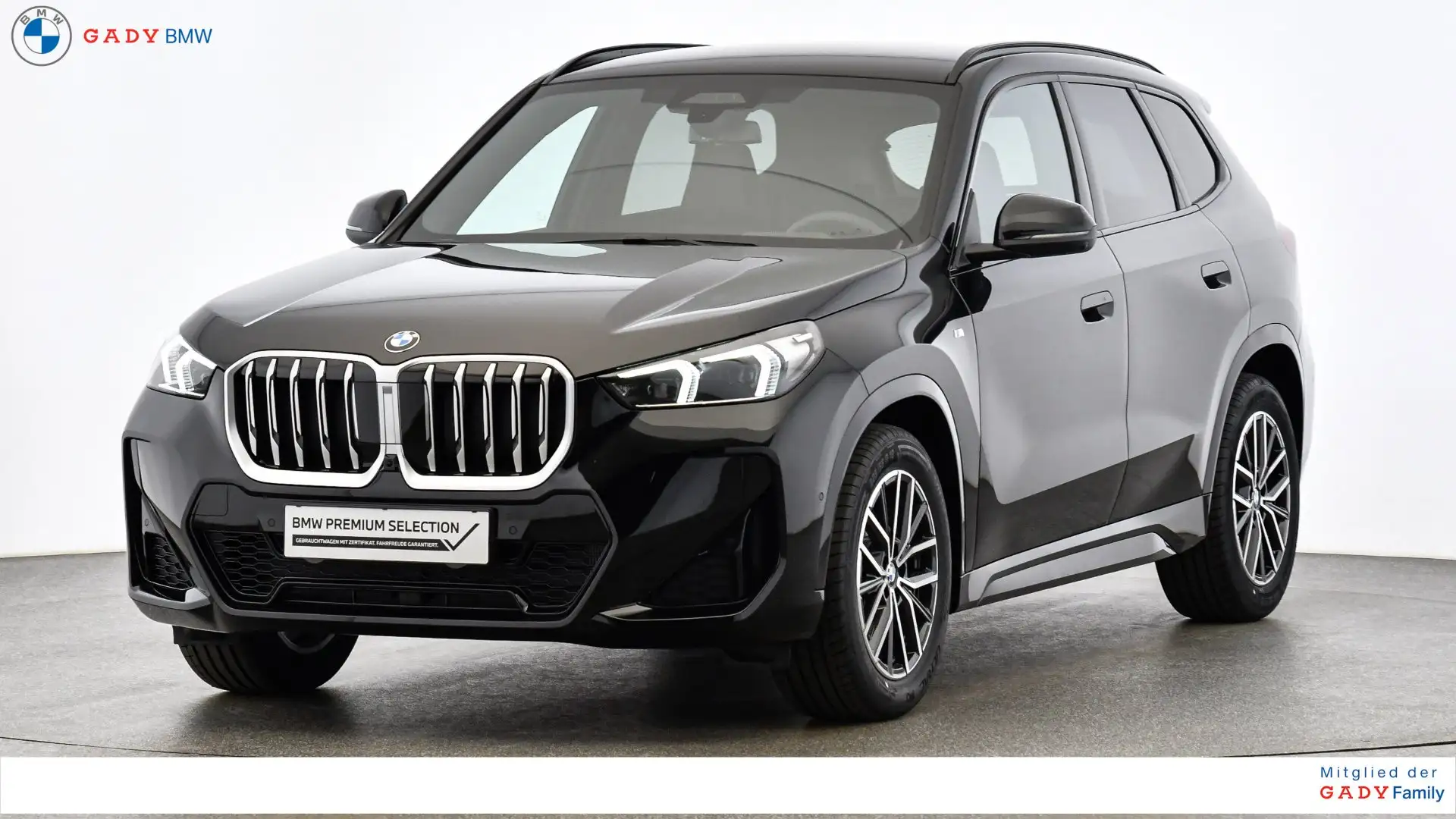 BMW X1 xDrive20d M-Sportpaket Schwarz - 1