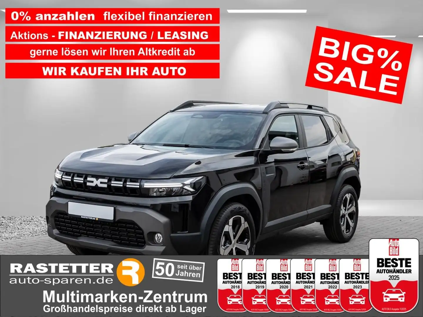 Dacia Duster Dacia Duster TCe130 Journey Navi+Kamera+Keyless+Kl Zwart - 1
