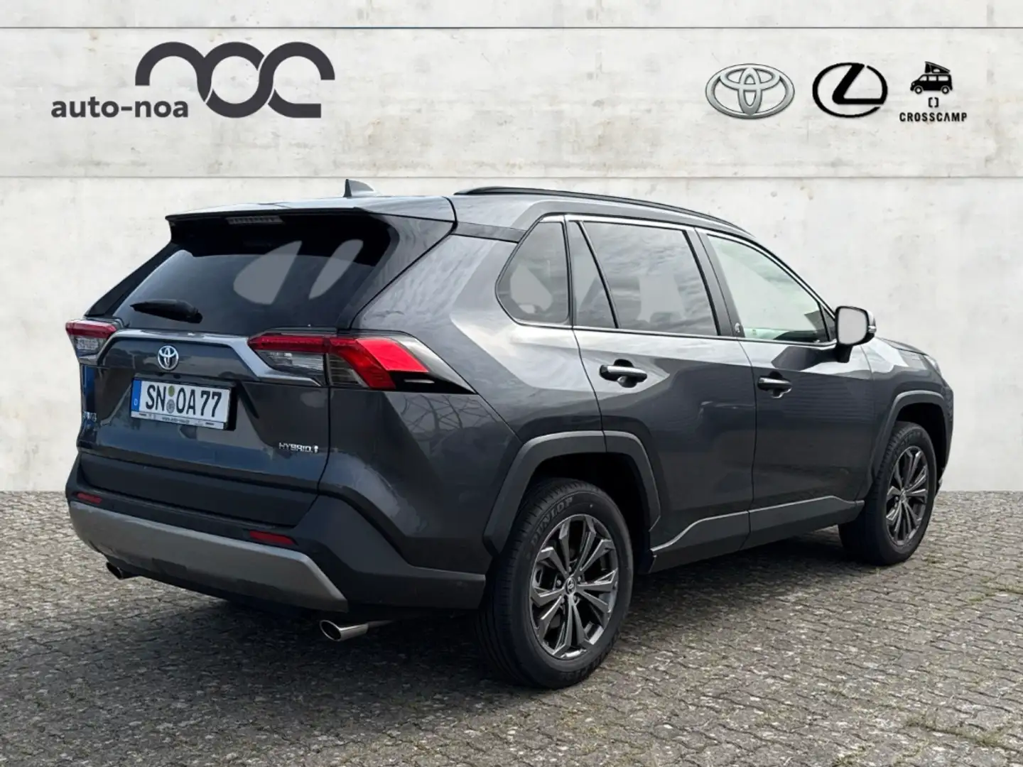 Toyota RAV 4 Hybrid 4x2 Team Deutschland 2.5 VVT-i EU6d 1,99% F Gris - 2