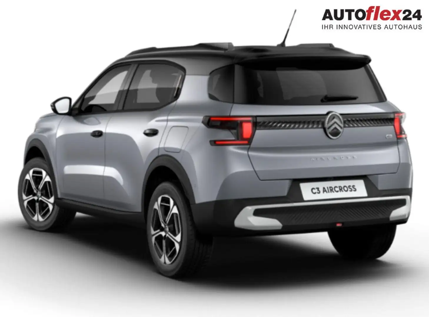 Citroen C3 Aircross FACELIFT MHEV 136 eDSC6 MAX HUD Nav 100 kW (136... Szürke - 2