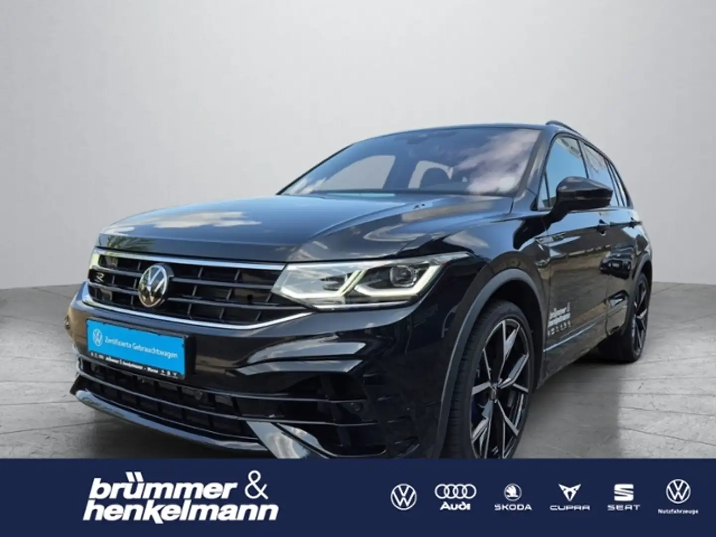 Volkswagen Tiguan R 2.0 TSI 7-Gang-DSG +Sportauspuff+BlackStyle+AHK Schwarz - 1