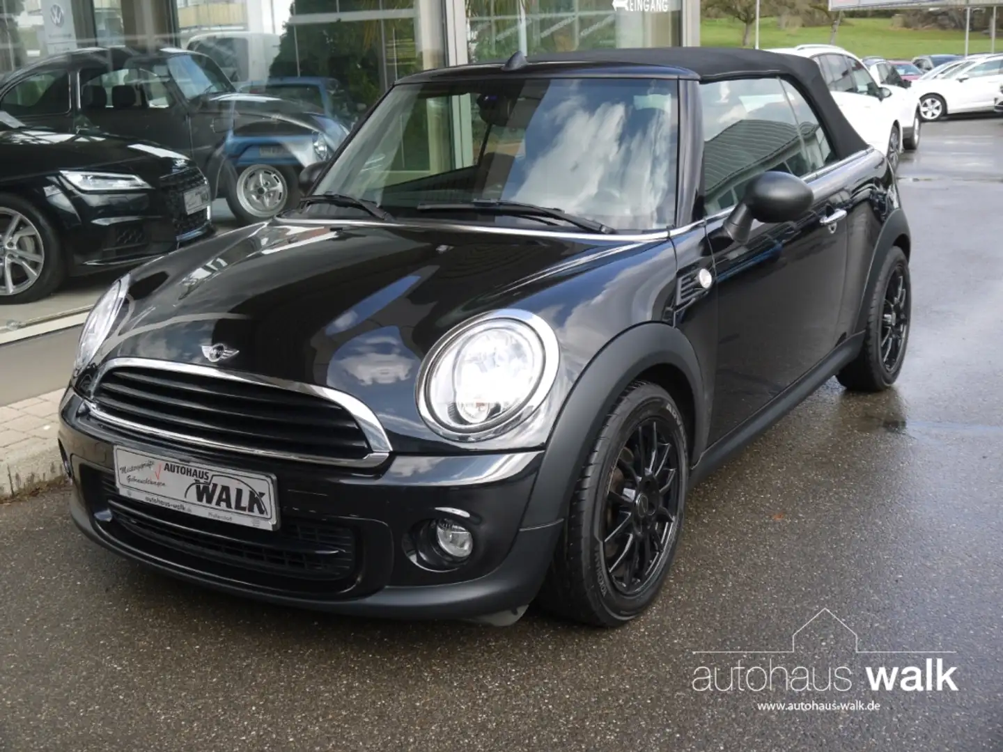 MINI One Cabrio 1.6 el.Verdeck SH Klimaautomatik Schwarz - 2