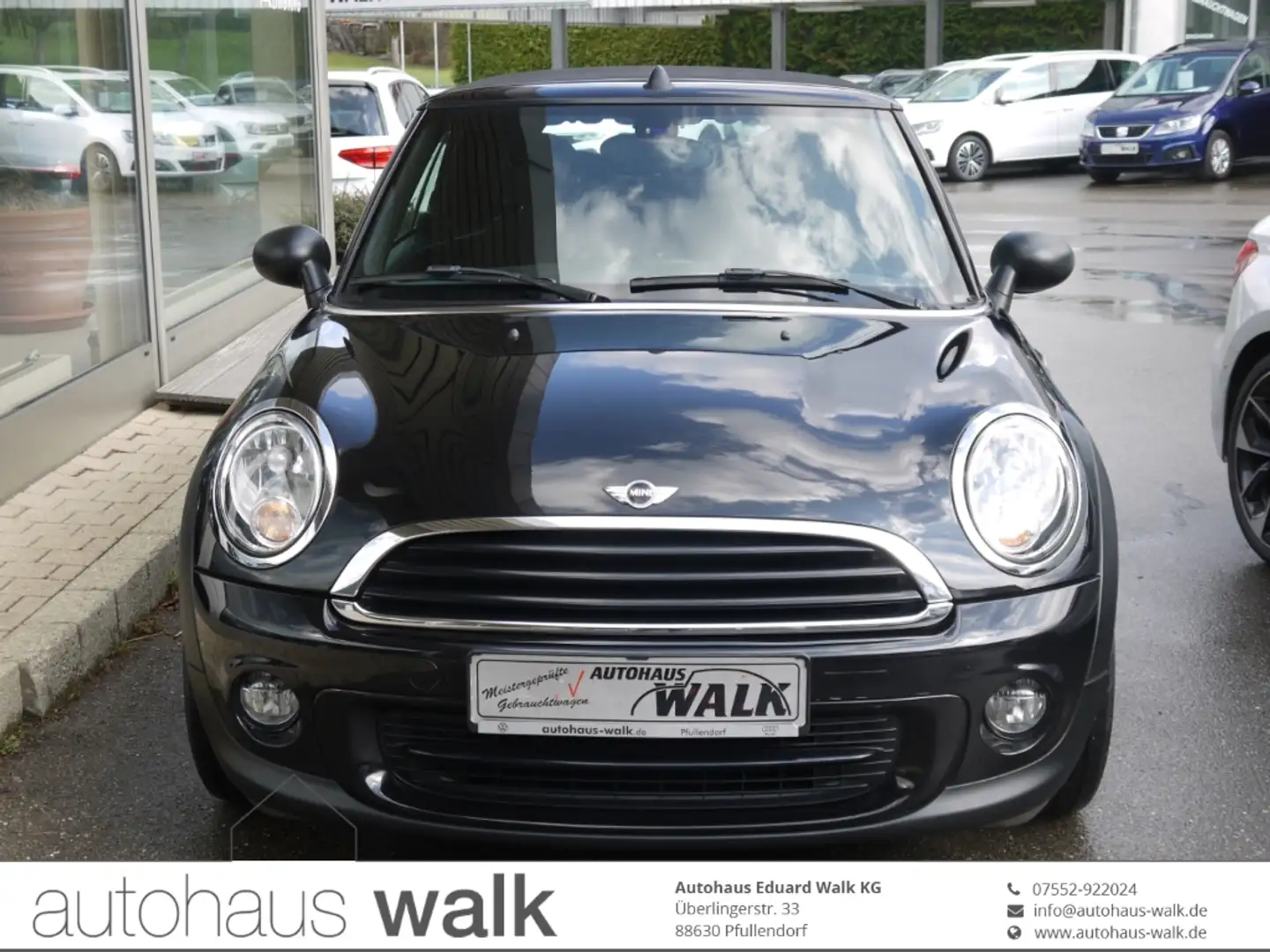 MINI One Cabrio 1.6 el.Verdeck SH Klimaautomatik Schwarz - 1