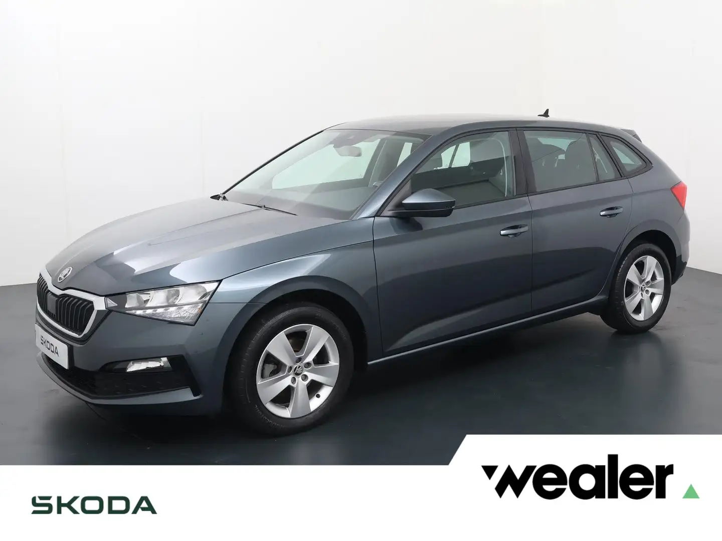 Skoda Scala 1.0 TSI Ambition | 116 PK | Automaat | Climatronic Grijs - 1