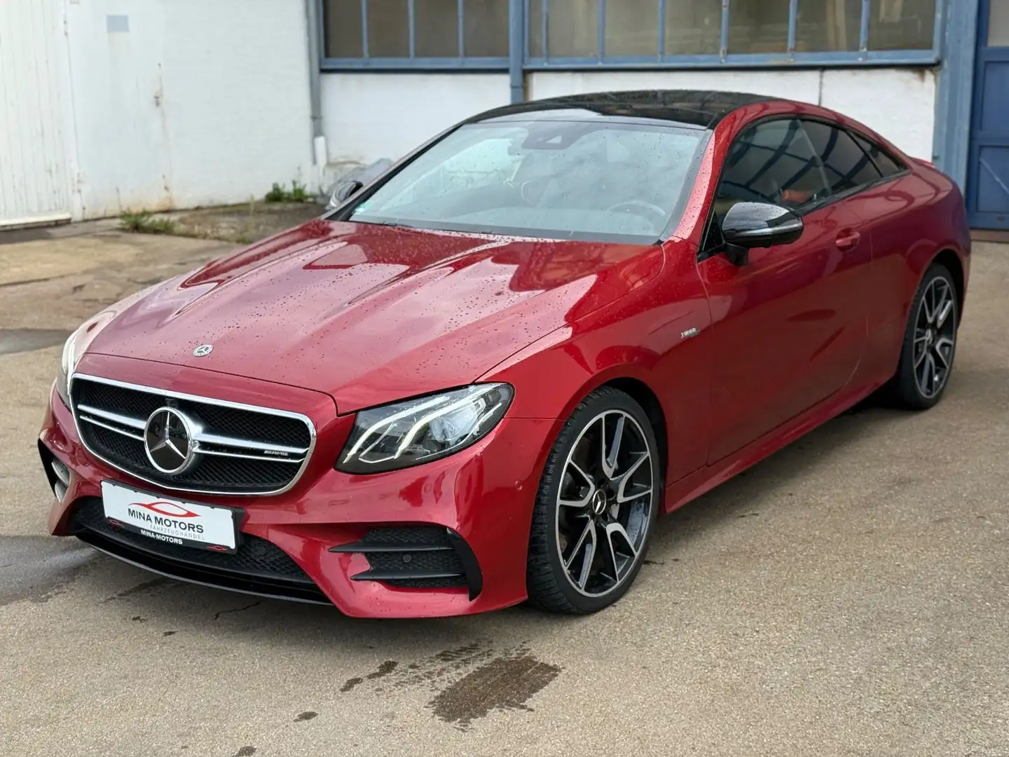 Mercedes-Benz E 53 AMG Coupe 4Matic+*Pano*360*OPF Rot - 1