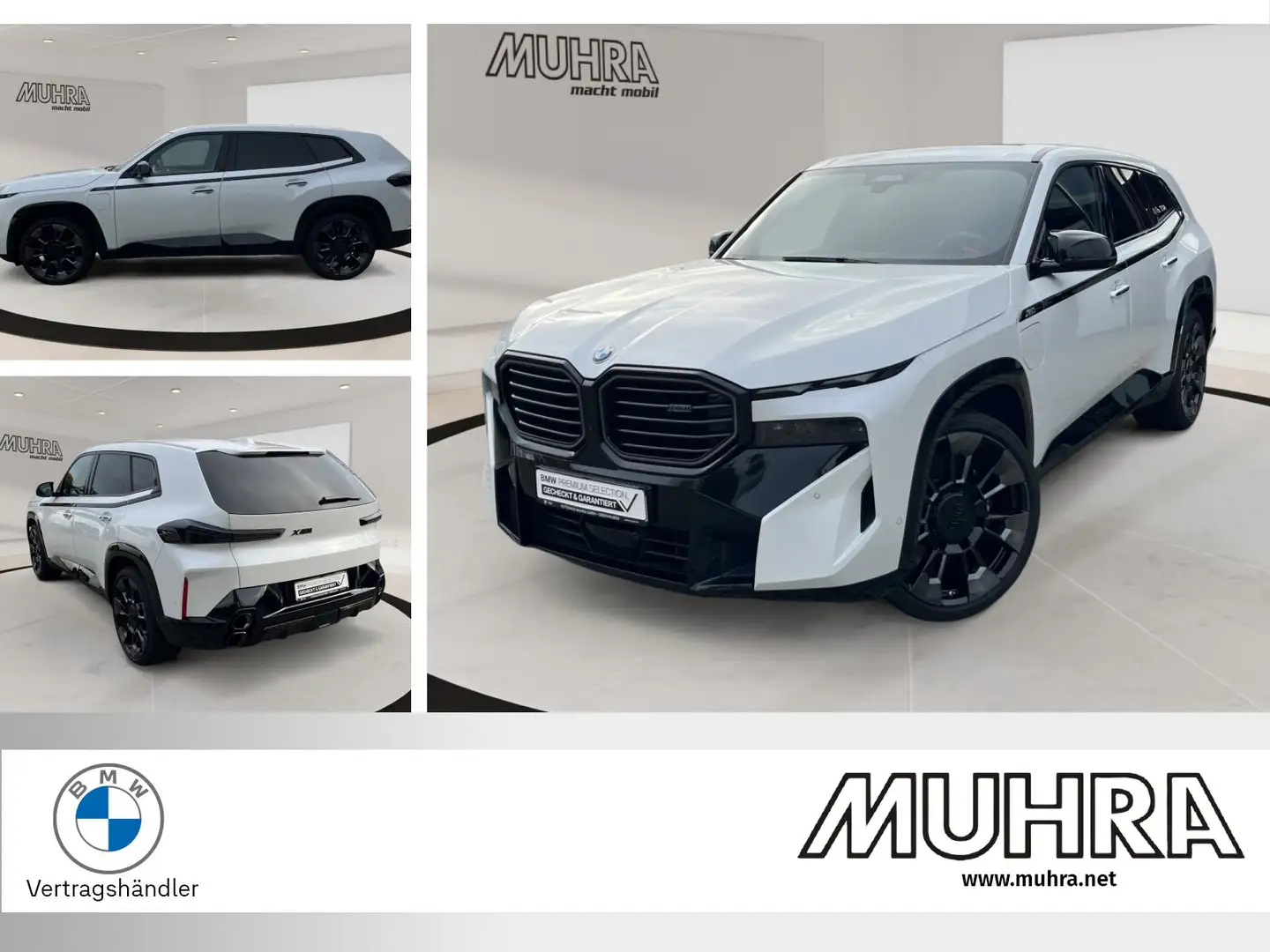 BMW XM 50e 23" AHK Autobahnas. Massage Sitzlüft. H/K Weiß - 1