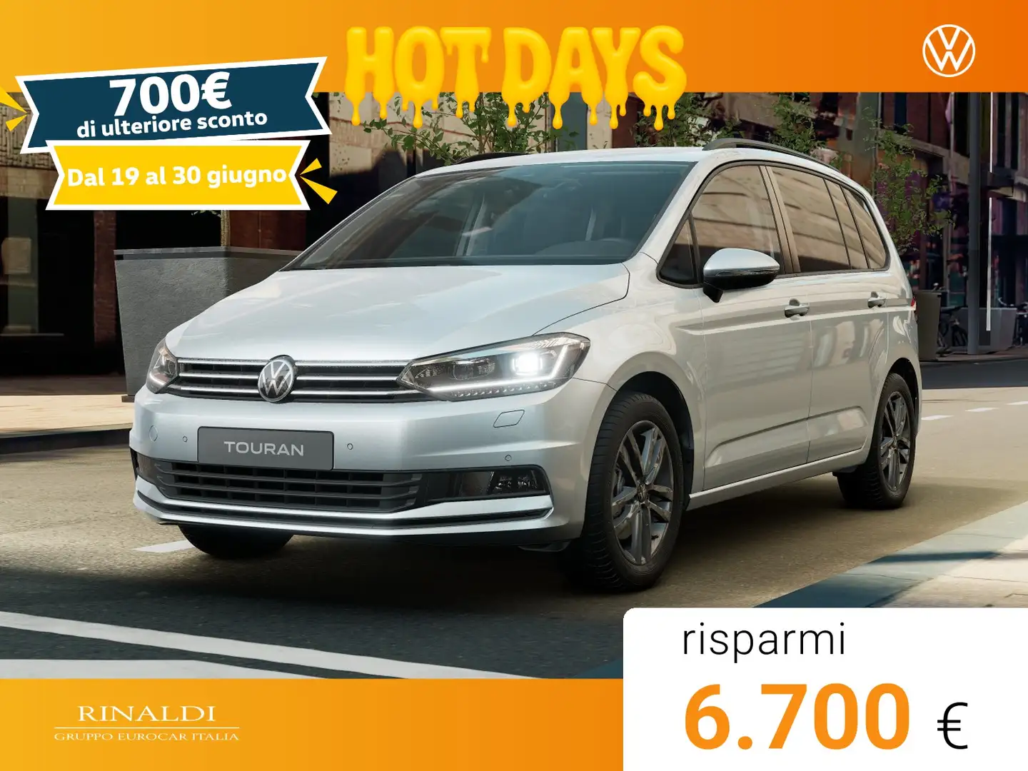 Volkswagen Touran 2.0 tdi edition plus dsg Grau - 1