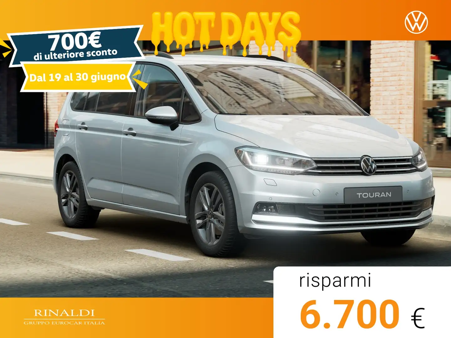 Volkswagen Touran 2.0 tdi edition plus dsg Grau - 2