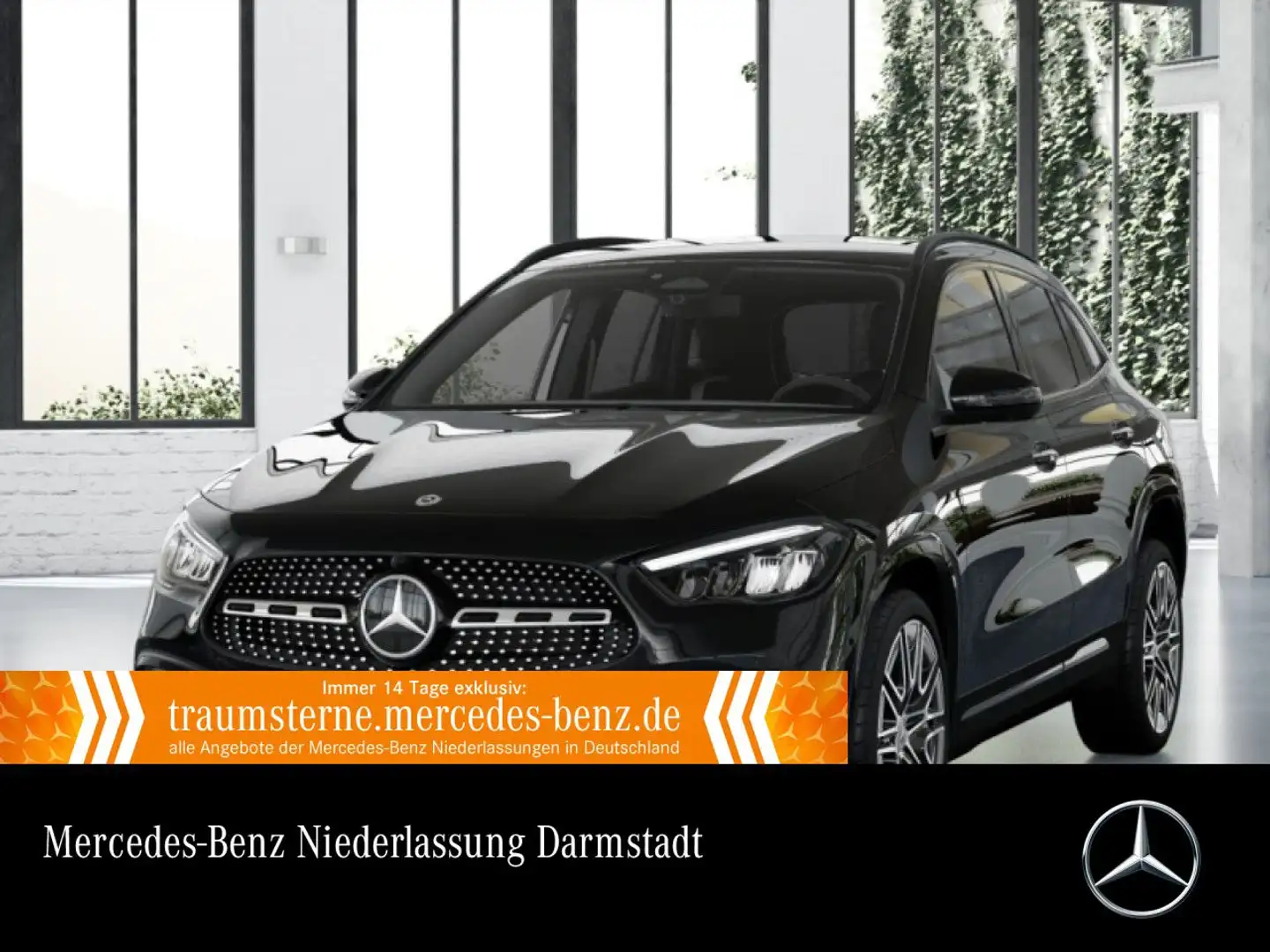Mercedes-Benz GLA 200 d AMG+NIGHT+360°+AHK+LED+TOTW+KEYLESS+8G Schwarz - 1