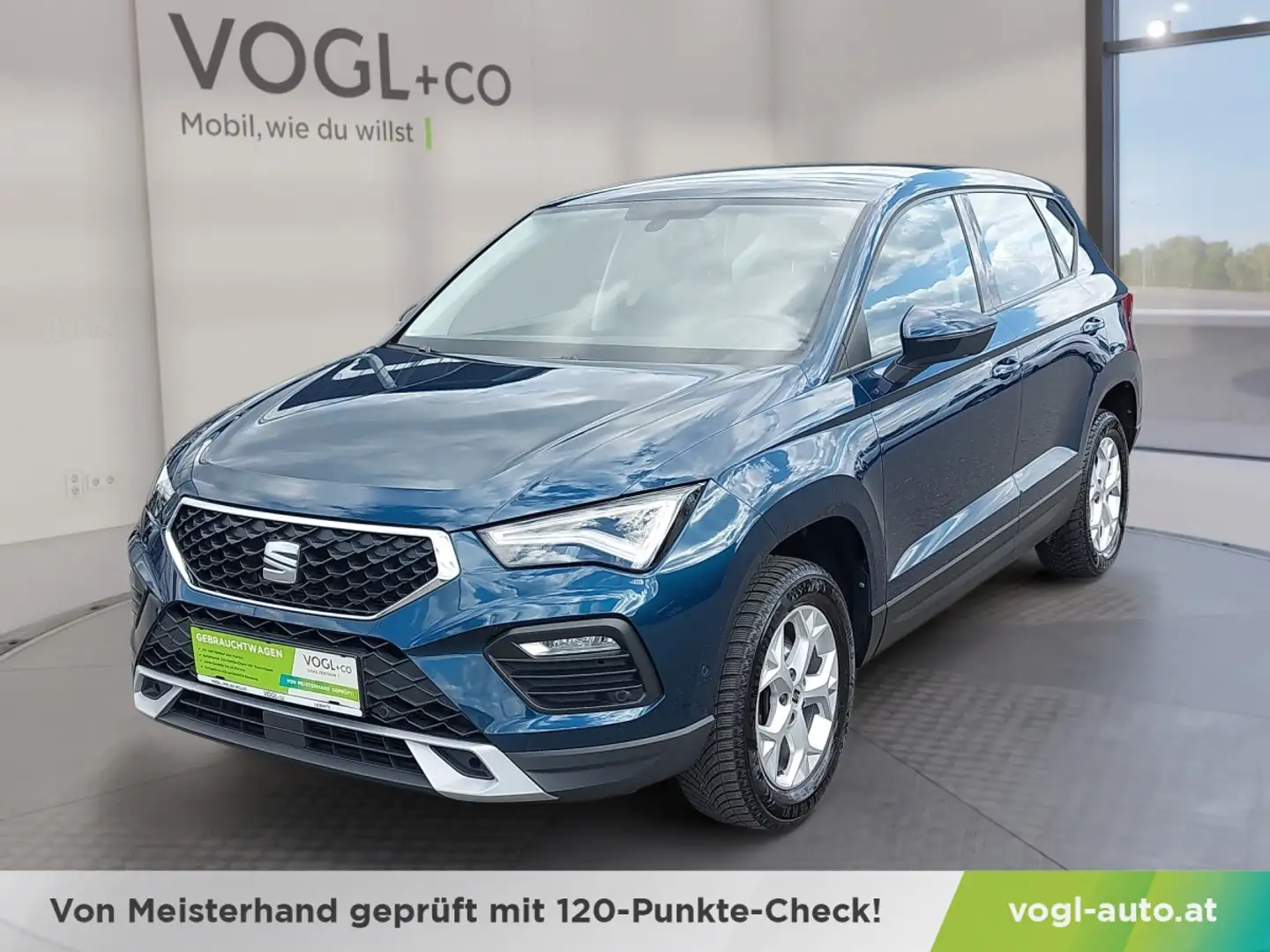 SEAT Ateca 1.0 Style Eco TSI Blau - 1