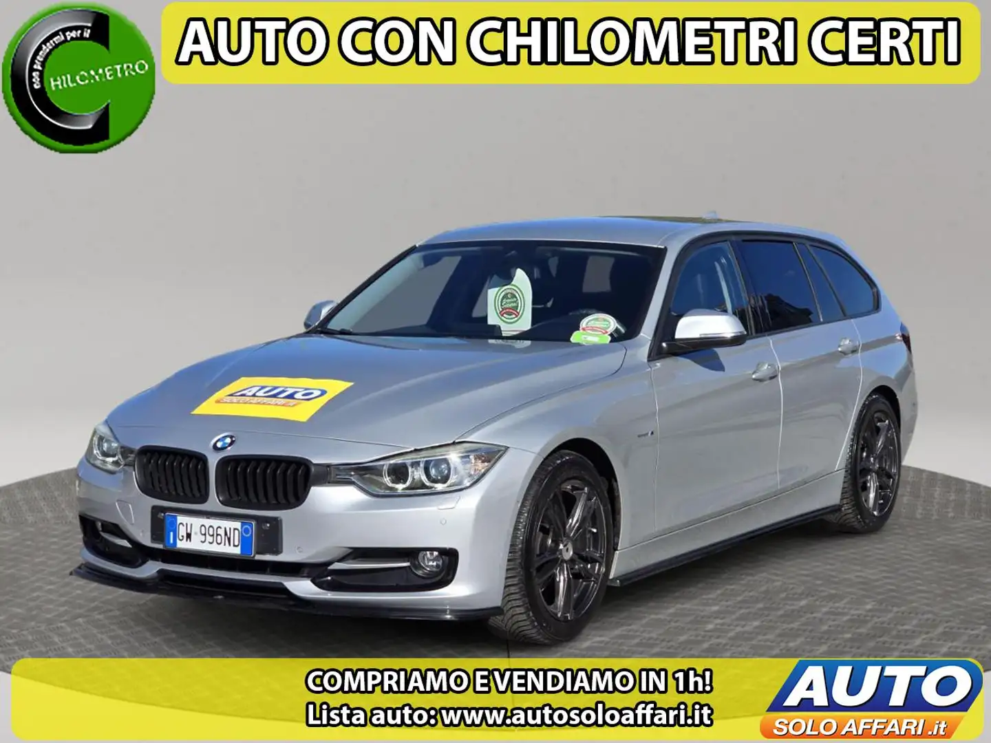 BMW 320 d Touring Sport NAVI/CAMERA/HUD/AUTOMATICA Grigio - 1