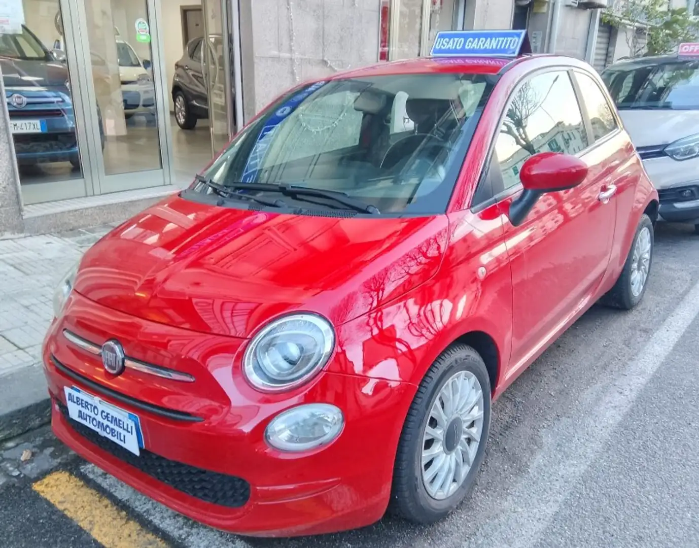 Fiat 500 500 III 2015 1.0 hybrid Lounge 70cv Rouge - 1