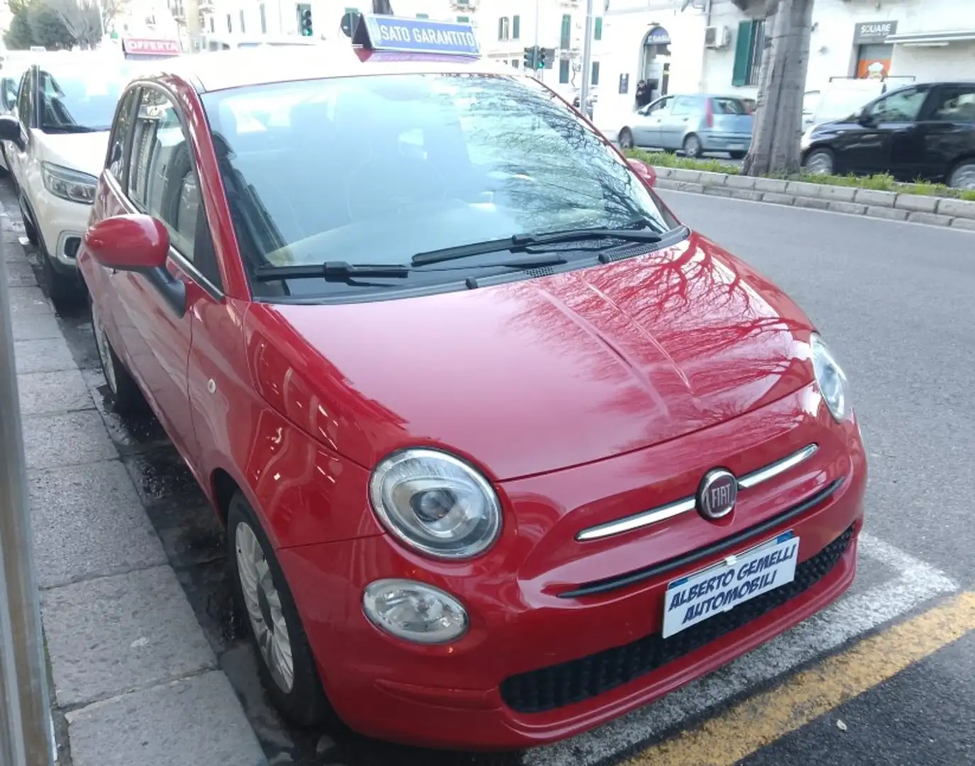 Fiat 500 500 III 2015 1.0 hybrid Lounge 70cv Rouge - 2