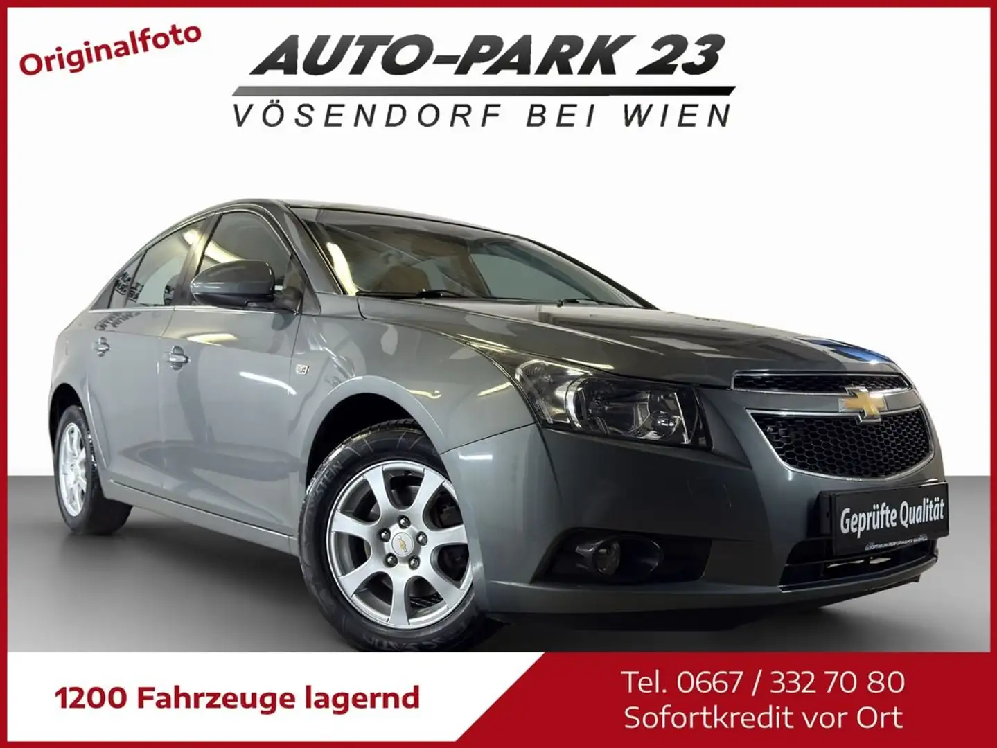 Chevrolet Cruze Cruze 2,0 CDTI**NEUES-PICKERL 3/2027**MOD2012 Grau - 1