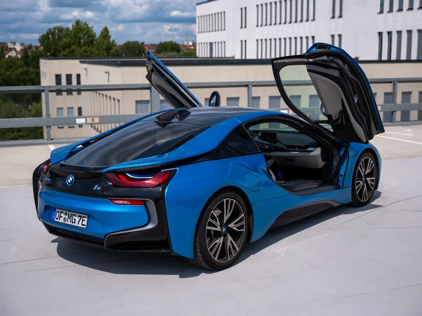 BMW i8 Modrá - 2