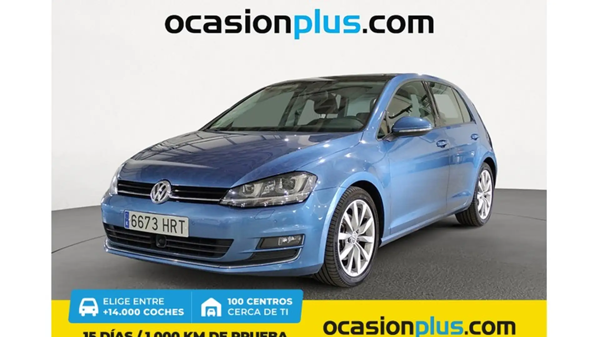 Volkswagen Golf 1.4 TSI BMT Sport 140 DSG Azul - 1