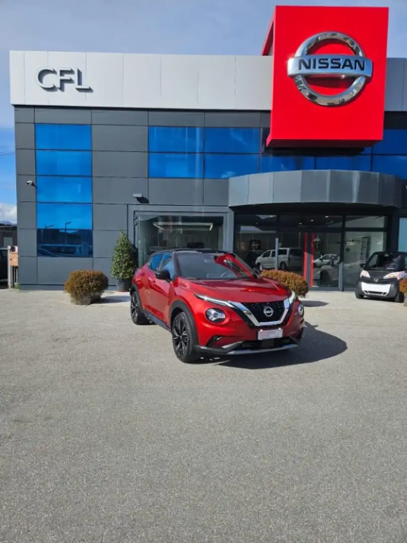 Nissan Juke 1.0 DIG-T 114 CV N-Design Rosso - 1
