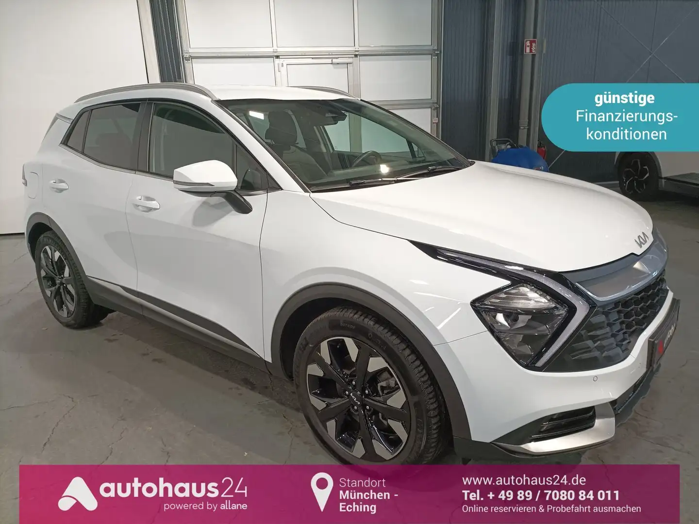 Kia Sportage 1.6 PHEV LED|Navi|PDC|Kamera Weiß - 1