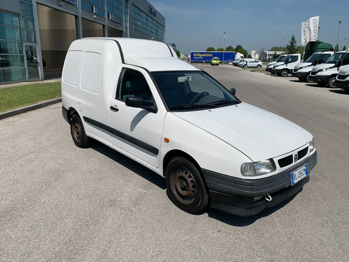 SEAT Inca Van 1.9 diesel Biały - 2
