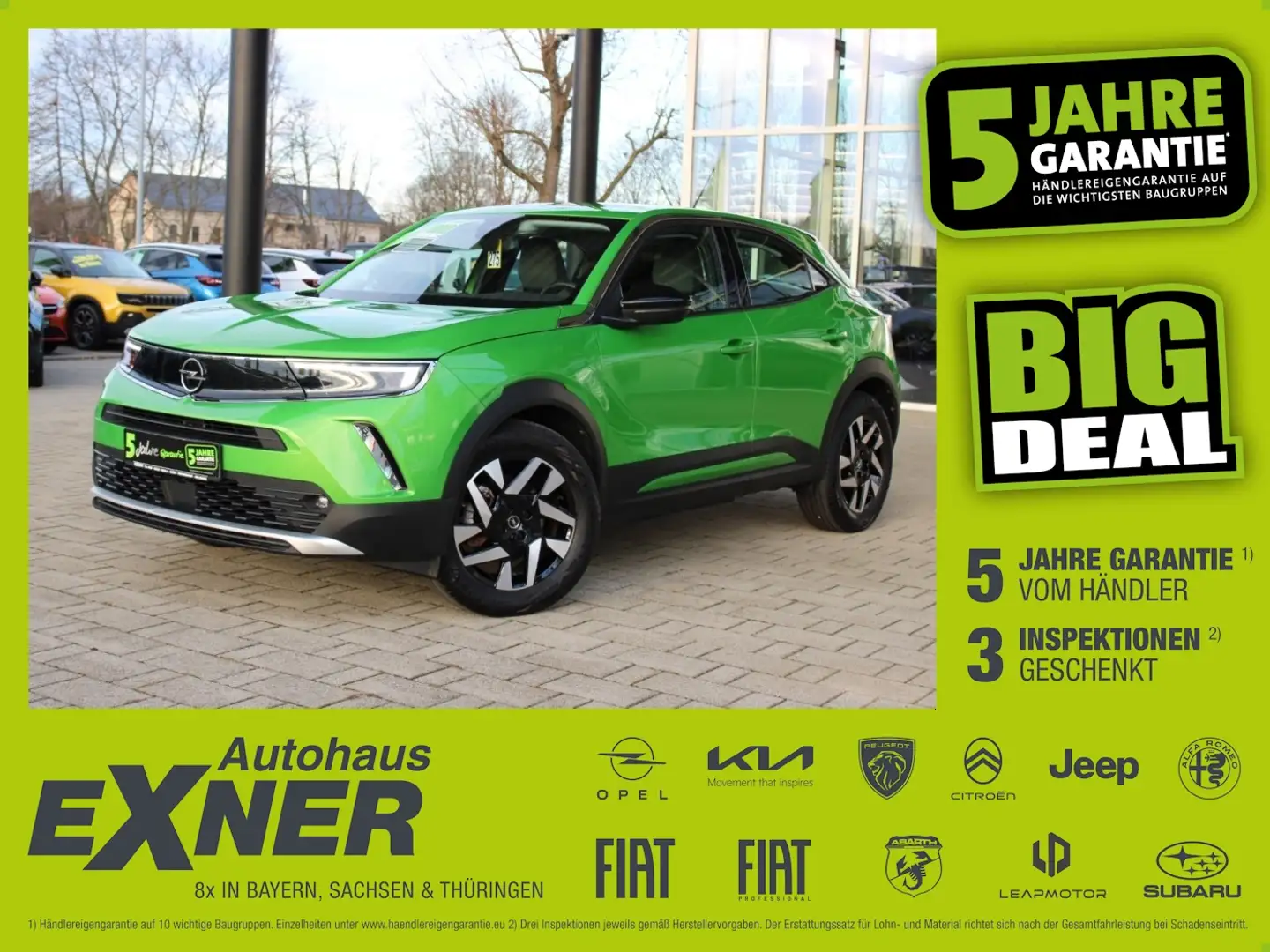 Opel Mokka-E ELEGANCE -50kWh Inkl. Batteriezertifikat Grün - 1