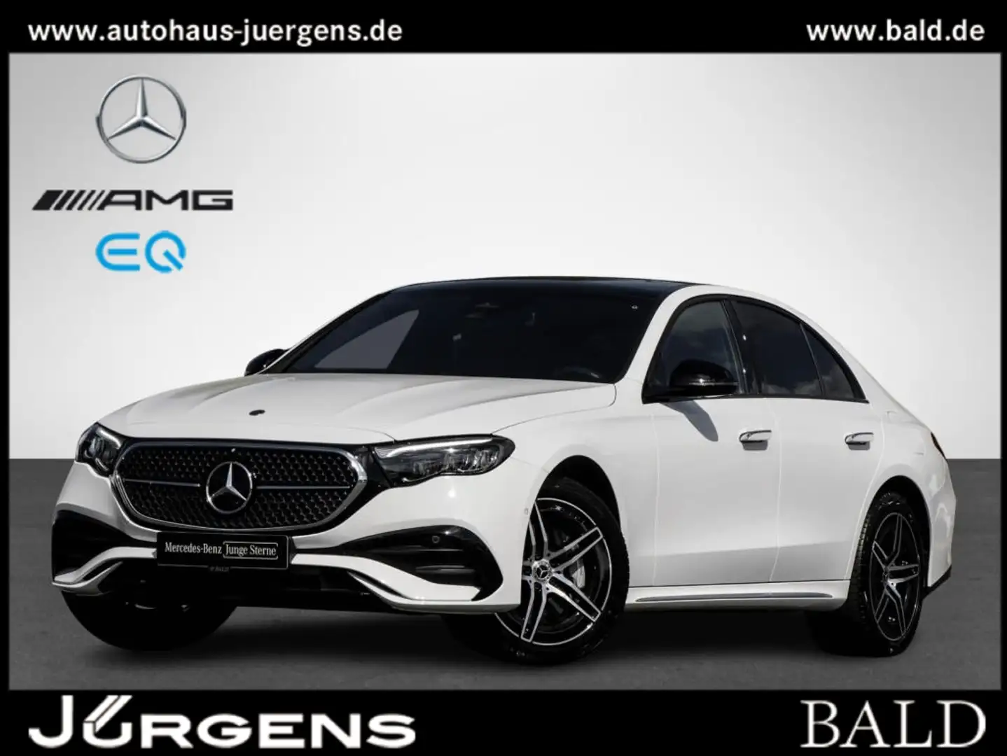 Mercedes-Benz E 300 e AMG-Sport/Pano/Super/Burm/AHK/Night/Dist Bianco - 1